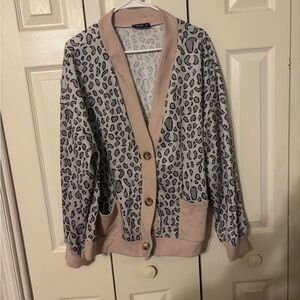 Leopard cardigan